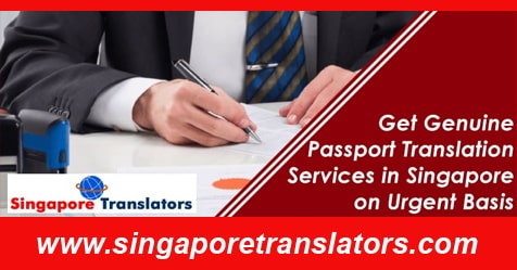 passport translation services urgently singapore