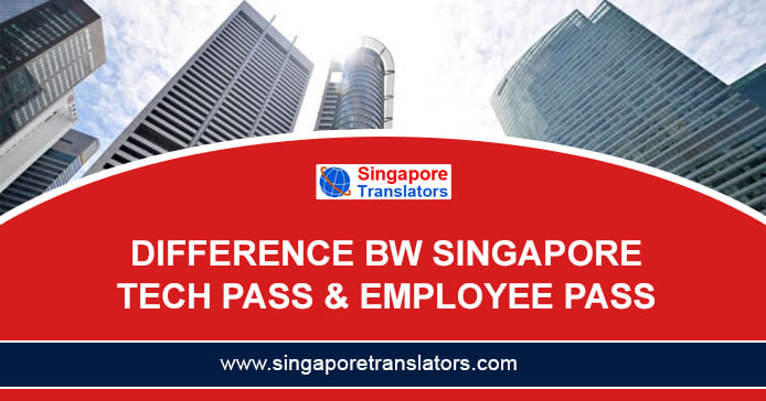 Difference bw Singapore Tech Pass & Employee Pass