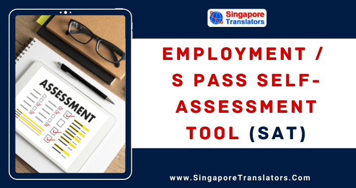 Employment / S Pass Self-Assessment Tool (SAT)