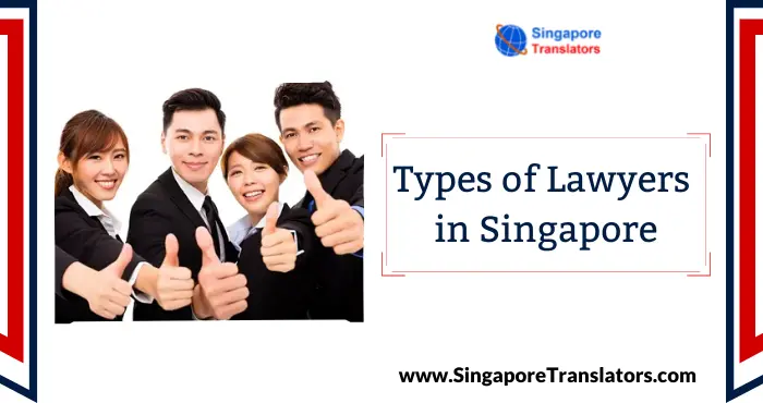 Types of Lawyers in Singapore