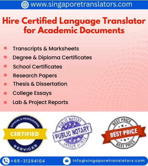 Language Translation Services Singapore