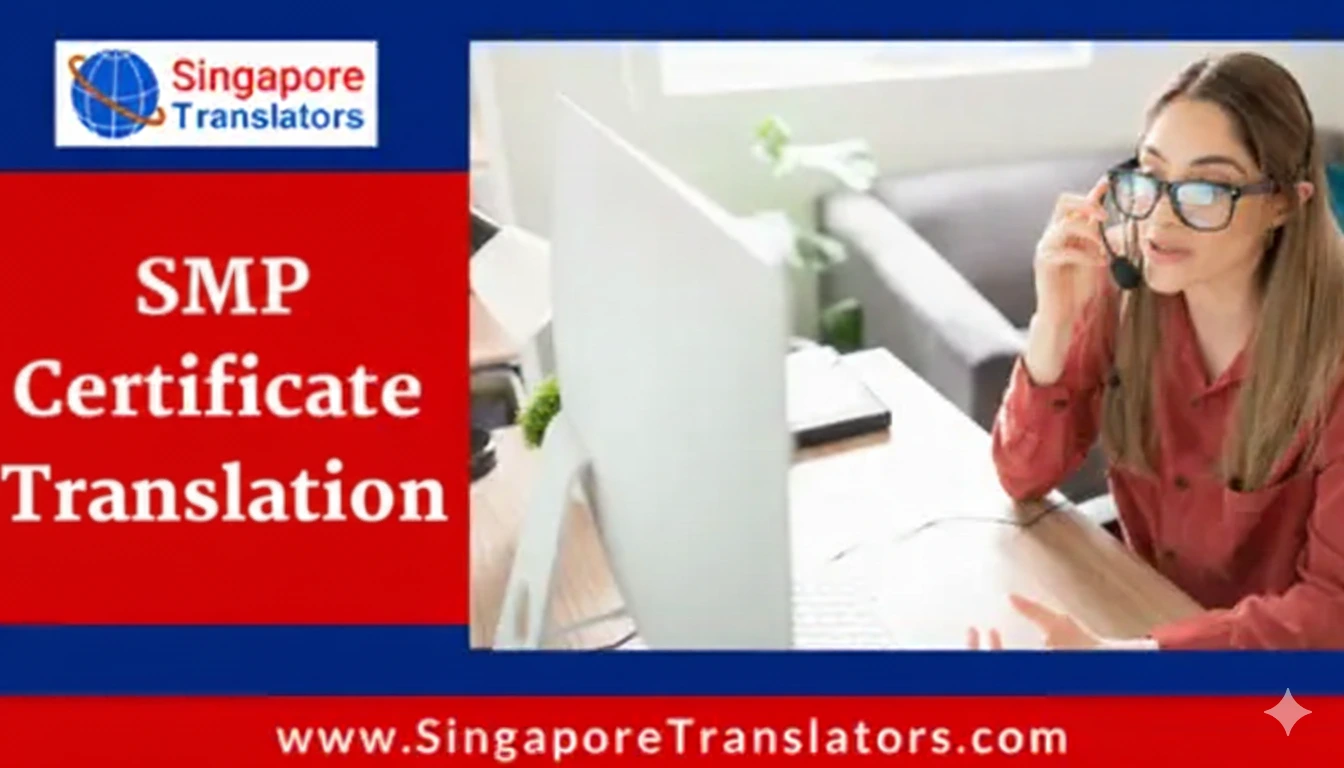 SMP Certificate Translation Singapore